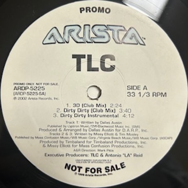画像1: TLC / 3D - The Recommandable 2000's R&B - US Promo Only (1)