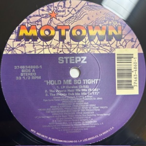 画像1: Stepz / Hold Me So Tight  - The Recommandable New Jack Swing -  (1)