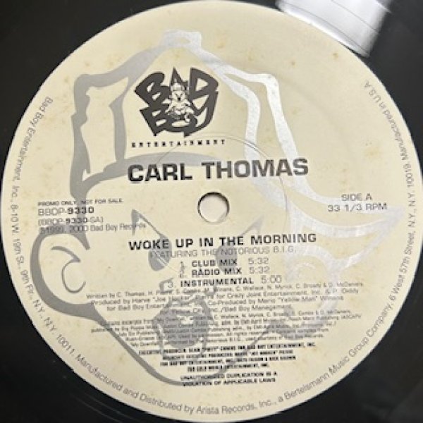 画像1: Carl Thomas / Woke Up In The Morning Ft The Notorious B.I.G. wc The Notorious BIG The World Is Filled - The Recommandable Rare R&B - US Promo Only - (1)
