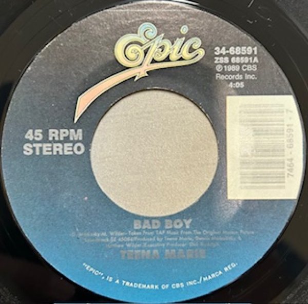 画像1: Teena Marie / Bad Boy - The Recommandable 80's R&B 7 Inch - New Jack Swing (1)