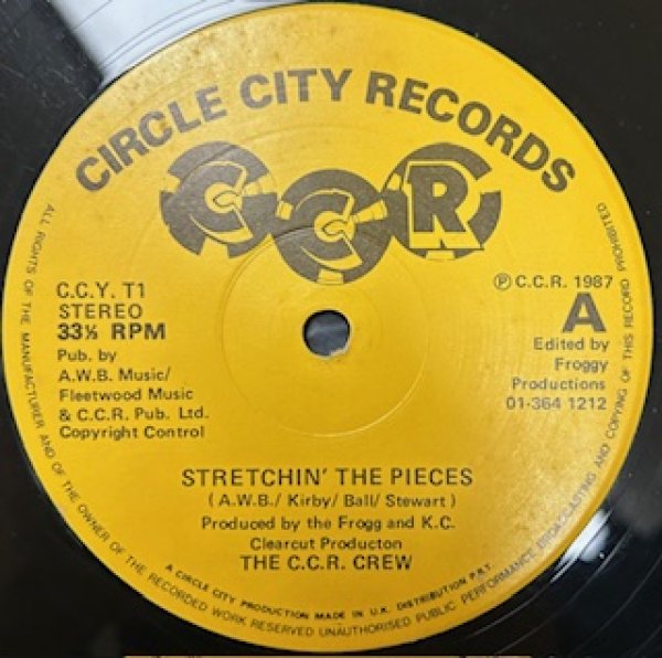 画像1: The C.C.R. Crew / Stretchin' The Pieces - The Recommandable 90's UK R&B - Now Thats Played Out Remix , Nice Jazz Cover!!! (1)