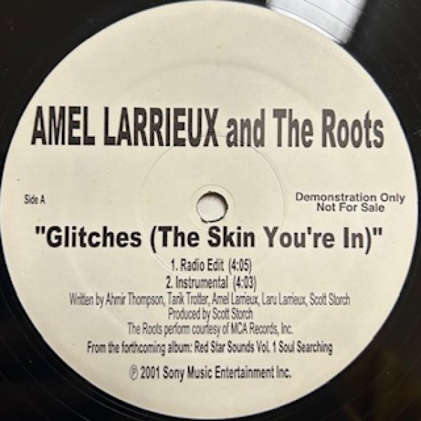 画像1: Amel Larriux And The Roots / Glitches  - The Recommandable 2000's R&B , HipHop - US Promo Only (1)