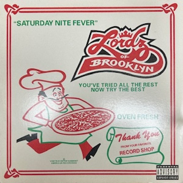画像1: Lordz Of Brooklyn / Saturday Nite Fever  - The Recommandable 90's Rap Classic - (1)