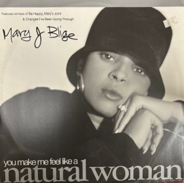 画像1: Mary J Blige / Natural Woman Cw Be Happy , Mary's Joint , Changes I've Been Going Through - The Recommandable 90's R&B - UK Press (1)