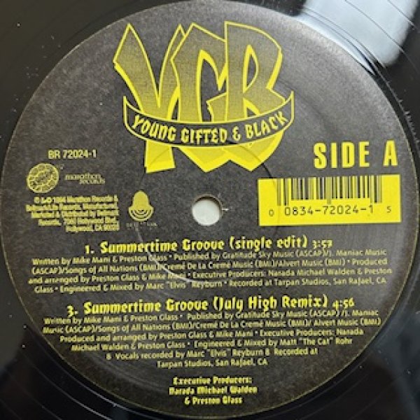 画像1: Young Gifted And Black / Summertime Groove - The Recommandable 90's R&B - (1)