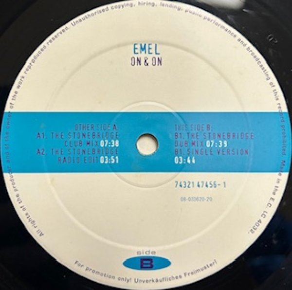 画像1: Emel / On & ON - The Recommandable 90's R&B - Ger Promo Only!!! (1)