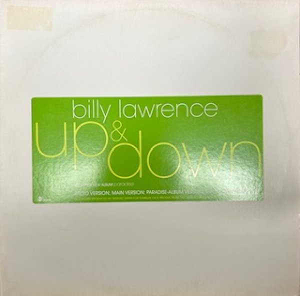 画像1: Billy Lawrence / Up & Down - The Recommendable 90's R&B - Same Sampling Of JANET ALL FOR YOU (1)