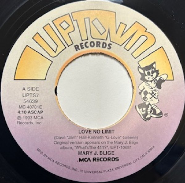 画像1: Mary J Blige / Love No Limit - The Recommandable 90's R&B 7 Inch - (1)