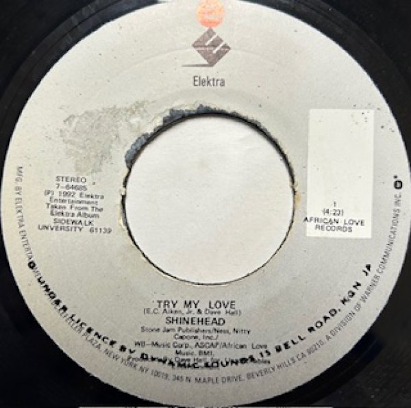画像1: Shine Head / Try My Love - The Recommandable 7 Inch - R&B Reggae Classics!!! (1)