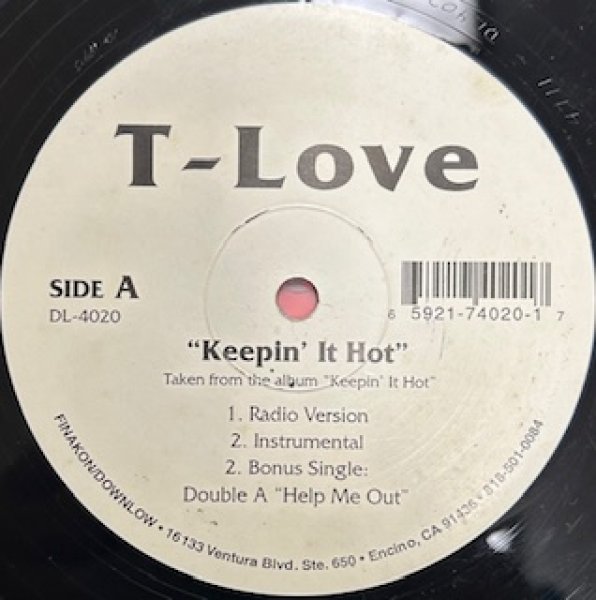 画像1: T Love / Keepin' It Hot - The Recommandable Rap - (1)