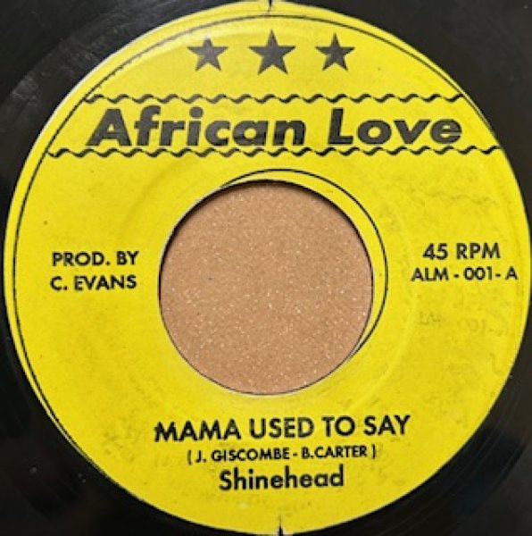 画像1: Shine Head / Mama Used To Say - The Recommandable 90's R&B 7 Inch - Jamaica Press (1)