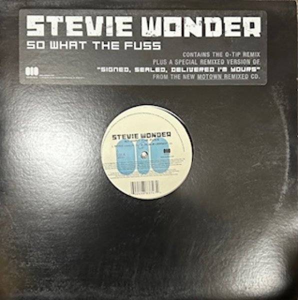 画像1: Stevie Wonder / So What The Fuss - The Recommandable 2000's R&B - Album Ver (1)