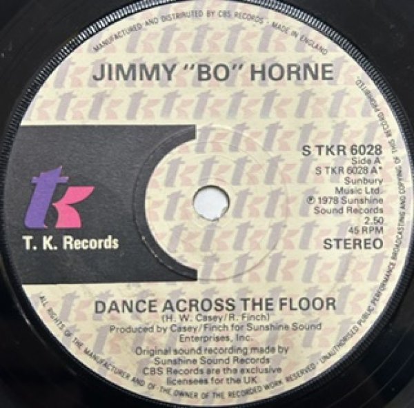 画像1: Jimmy Bo Horne / Dance Across The Floor - The Recommandable 7 Inch - Dance Classics (1)