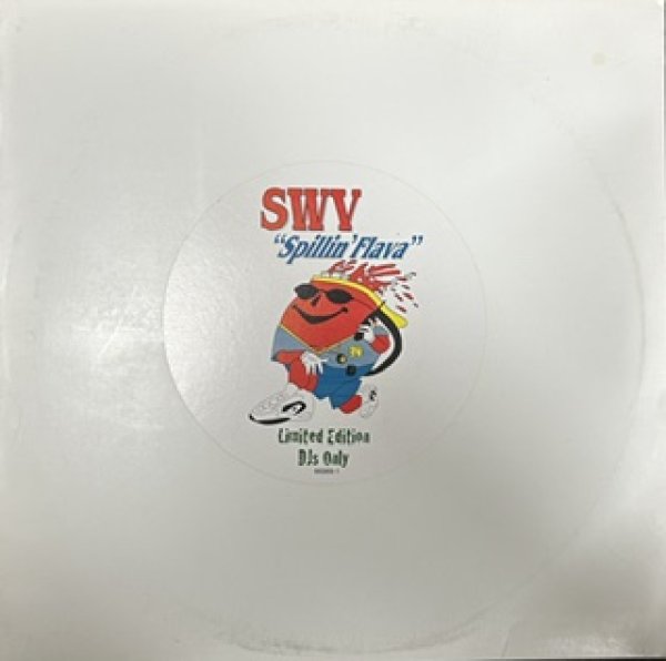 画像1: SWV / Spillin' Flava - Very Rare US Promo Only 90's R&B - Red Colour Vinyl !!!!! (1)