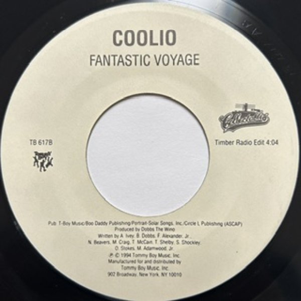 画像1: Coolio / Fantastic Voyage - The Recommandable Reisure 7 Inch - 90's R&B , HipHop , Gantsta Rap (1)