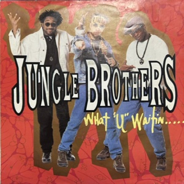 画像1: Jungle Brothers / What U Waitin' Jungle Fever Edit cw Promo No.2 Mind Review'89 - The Recommandable Rap Classic 7 Inch - (1)