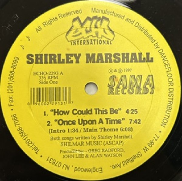 画像1: Shirley Marshall / How Could This Be , Once Upon A Time , Use Me , Ooh Babe - EP  - The Recommendable 90's R&B -  (1)