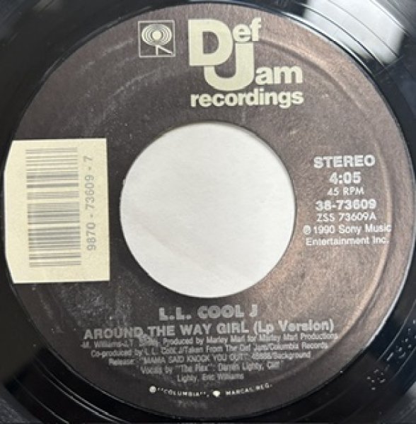 画像1: L.L. Cool J / Around The Girl  - The Recommandable 90's R&B 7 Inch - 90's Hip Hop , New Jack Swing (1)