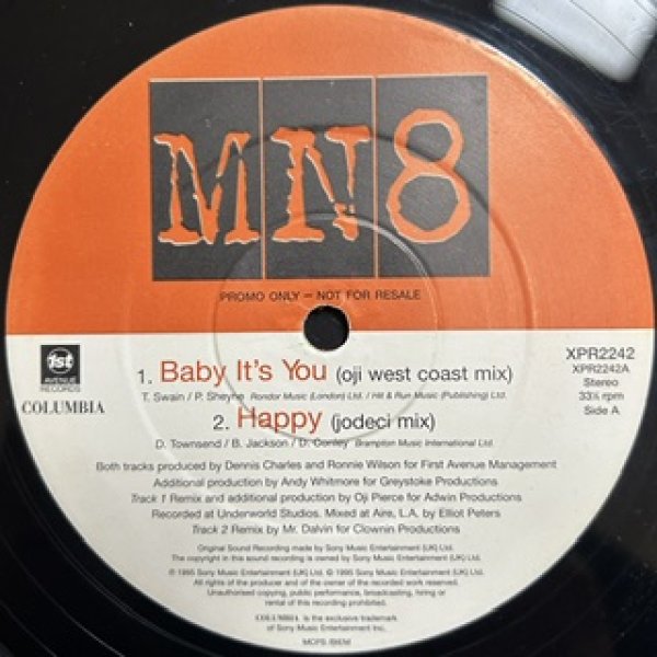 画像1: MN8 / Baby It's You cw Happy - UK Promo Only - (1)