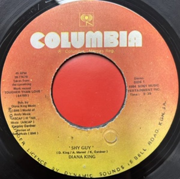 画像1: Diana King / Shy Guy - The Recommandable 90's Ragga R&B 7 Inch - (1)