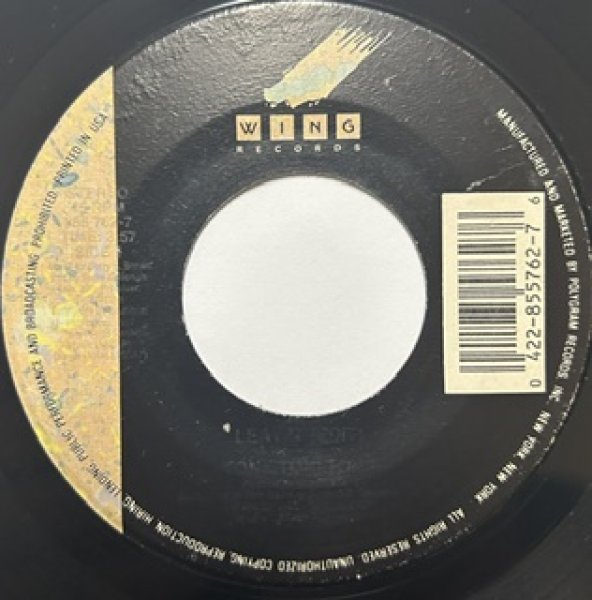 画像1: Tony Toni Tone / Leavin - The Recommandable 90's R&B 7 Inch - (1)