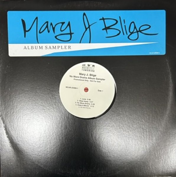 画像1: Mary J Blige / No More Drama Album Sampler - The Recommandable 2000's R&B , EP - US Promo Only  (1)