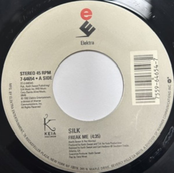 画像1: Silk / Freak Me cw Happy Days - The Recommandable 90's R&B Slow Jam 7 Inch - (1)