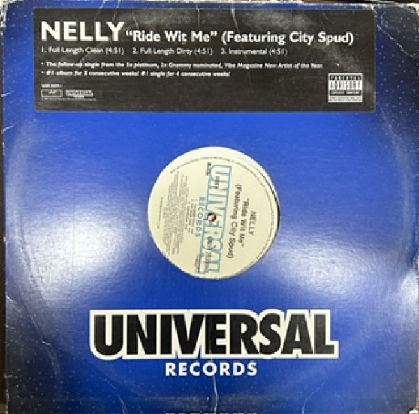 画像1: Nelly / Ride With Me - The Recommandable 2000's HipHop , 2000's R&B - US Promo Only !!!!! (1)