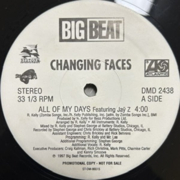 画像1: Changing Face / All Of My Days - The Recommandable 90's R&B - (1)